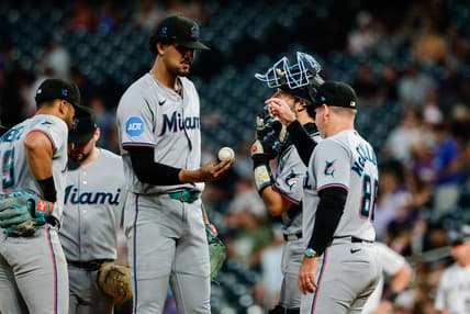 MLB: Miami Marlins at Colorado Rockies
