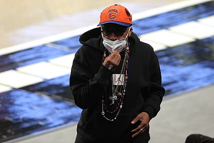 New York Knicks fan Spike Lee, NBA Playoffs