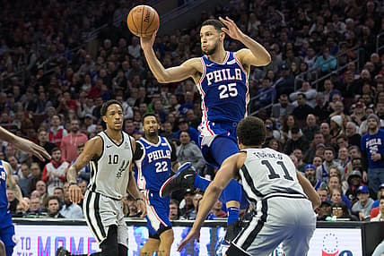 NBA: San Antonio Spurs at Philadelphia 76ers