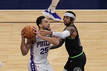 NBA: Philadelphia 76ers at Minnesota Timberwolves