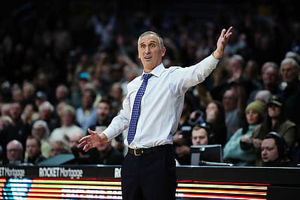 Dec 1, 2022; Boulder, Colorado, USA; Arizona State Sun Devils head coach Bobby Hurley reacts in the second half against the Colorado Buffaloes at the CU Events Center. Mandatory Credit: Ron Chenoy-USA TODAY Sports