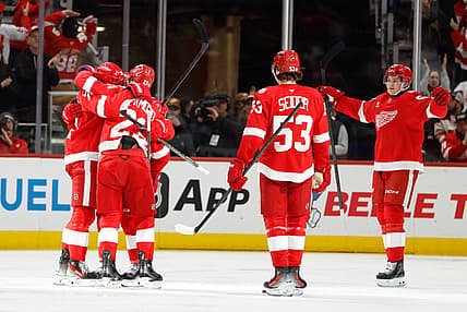 NHL: Ottawa Senators at Detroit Red Wings