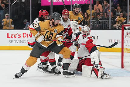 NHL: Stanley Cup Final-Carolina Hurricanes at Vegas Golden Knights
