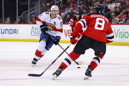 NHL: Florida Panthers at New Jersey Devils