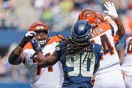 Seattle Seahawks edge rusher Jadeveon Clowney