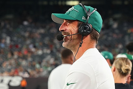 New York Jets' Aaron Rodgers