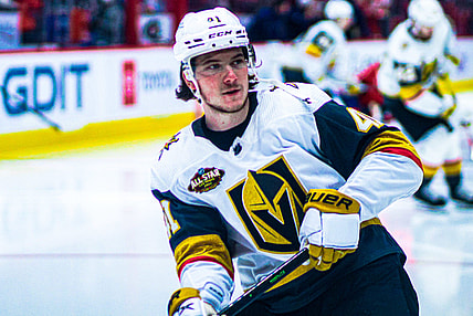 Nolan Patrick- Vegas Golden Knights (Photo- Sammi Silber- Washington Hockey Now)
