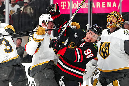 NHL: Chicago Blackhawks at Vegas Golden Knights