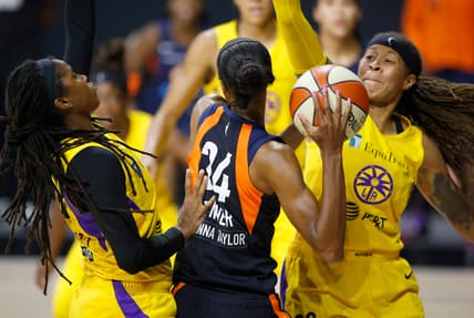 WNBA: Connecticut Sun at Los Angeles Sparks