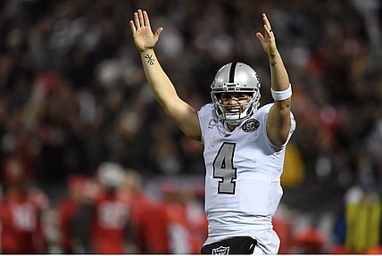 Derek Carr Oakland Raiders Kansas City Chiefs Las Vegas Raiders THursday Night Football