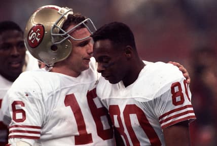 San Francisco 49ers' Joe Montana