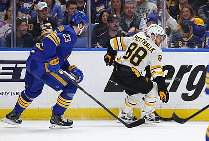 NHL: Stanley Cup Playoffs-Boston Bruins at Buffalo Sabres
