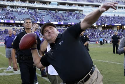 TCU Head Coach Gary Patterson football