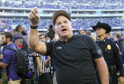 TCU Horner Frogs coach Gary Patterson