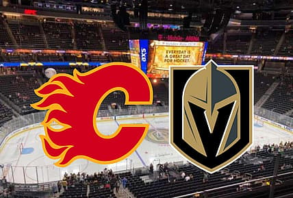Calgary Flames Vegas Golden Knights HOME