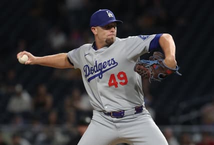 Los Angeles Dodgers pitcher Blake Treinen