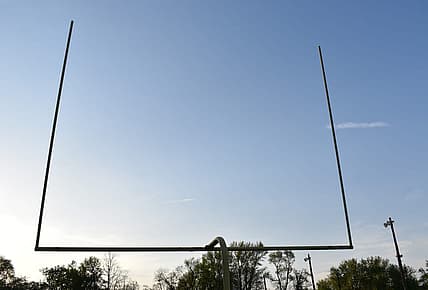 A court fight is underway over Eastern Junior Vikings Football, a youth sports organization in Voorhees.

Football goalpost