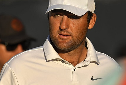 Scottie Scheffler as he walks to the tee on 17 during third round action of The Players Championship in Ponte Vedra Beach, FL, Saturday, March 11, 2023. [Bob Self/Florida Times-Union]

Scheffler