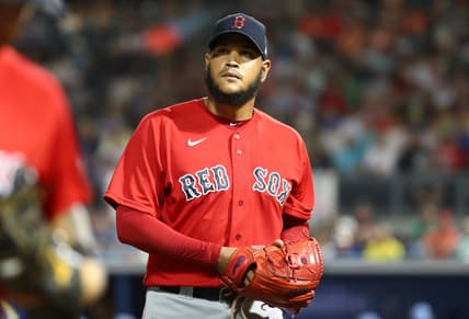 Boston Red Sox pitcher Eduardo Rodriguez