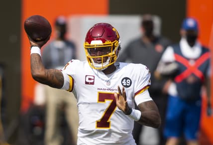 Washington Football Team QB Dwayne Haskins
