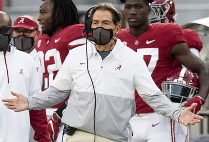 Nick Saban out for Alabama-Auburn Iron Bowl