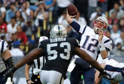 Tom Brady New England Patriots Oakland Raiders Las Vegas Raiders Report Mexico City