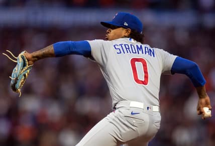 Chicago Cubs starting pitcher Marcus Stroman