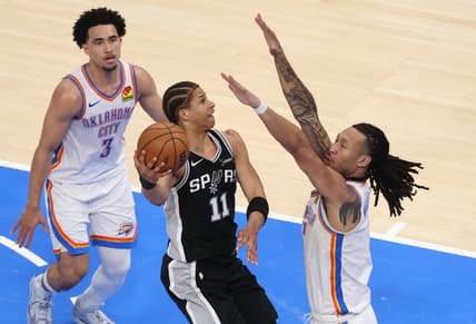 NBA: Playoffs-San Antonio Spurs at Oklahoma City Thunder
