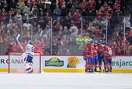 NHL: Toronto Maple Leafs at Montreal Canadiens