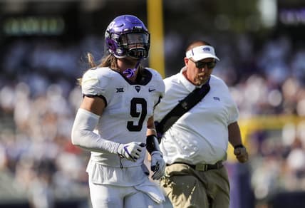 TCU defensive end Matt Boesen