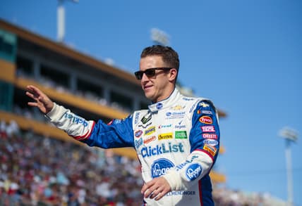 Nov 18, 2018; Homestead, FL, USA; NASCAR Cup Series driver A.J. Allmendinger during the Ford EcoBoost 400 at Homestead-Miami Speedway. Mandatory Credit: Mark J. Rebilas-USA TODAY Sports