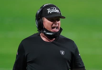 NFL head coaches: Jon Gruden, Las Vegas Raiders
