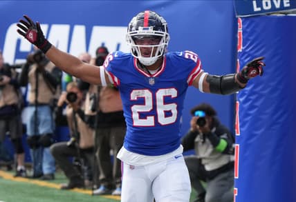 New York Giants' Saquon Barkley