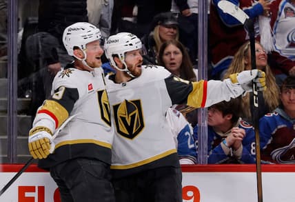 NHL: Stanley Cup Playoffs-Vegas Golden Knights at Colorado Avalanche
