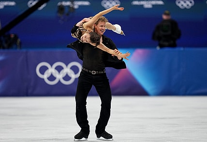 Olympics: Figure Skating-Mixed Ice Dance Rhythm Dance