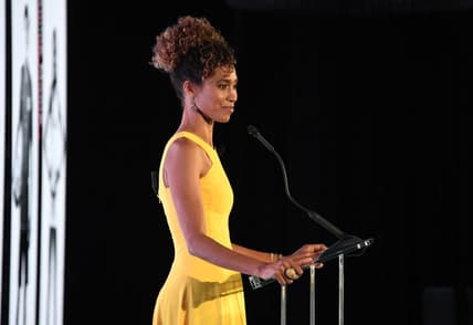 Jul 9, 2019; Marina del Rey, CA, USA; Sage Steele emcees the Gatorade Athlete of the  Year Awards at Ritz-Carlton. Mandatory Credit: Kirby Lee-USA TODAY Sports