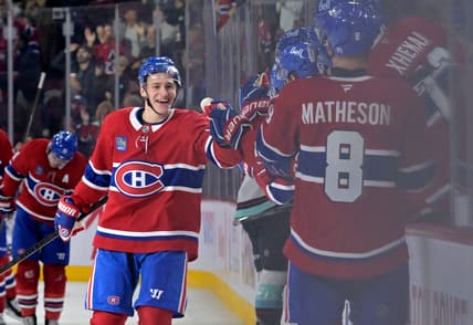 NHL: Seattle Kraken at Montreal Canadiens, forward ivan demidov