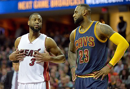 Dwyane Wade and LeBron James