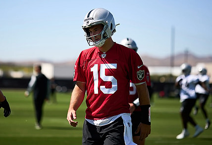 Fernando Mendoza Las Vegas Raiders rookie mini camp 2026