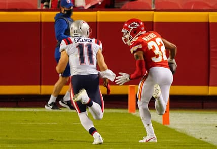 Tyrann Mathieu INT for Chiefs against Patriots