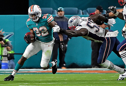 Dolphins running back Kenyan Drake on Monday Night Football