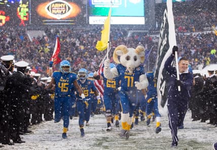 Malcolm Perry and the Navy Midshipmen