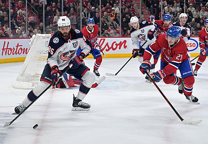 NHL: Columbus Blue Jackets at Montreal Canadiens