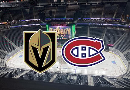Vegas Golden Knights Montreal Canadiens HOME
