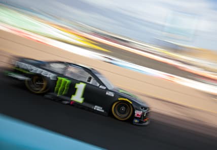 Nov 8, 2020; Avondale, Arizona, USA; NASCAR driver Kurt Busch (1) during the NASCAR Cup Series Championship at Phoenix Raceway. Mandatory Credit: Mark J. Rebilas-USA TODAY Sports
