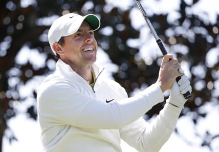 Mar 7, 2021; Orlando, Florida, USA; Rory McIlroy hits his tee shot on the second hole during the final round of the Arnold Palmer Invitational golf tournament at Bay Hill Club & Lodge. Mandatory Credit: Reinhold Matay-USA TODAY Sports