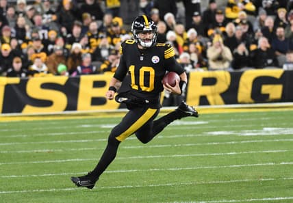 Pittsburgh Steelers' Mitch Trubisky