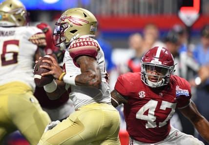 Alabama linebacker Christian Miller