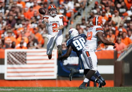Tennessee Titans v Cleveland Browns
