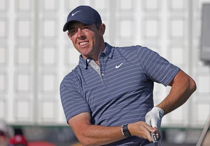 Mar 3, 2022; Orlando, Florida, USA; Rory McIlroy hits his tee shot on the eleventh hole during the first round of the Arnold Palmer Invitational golf tournament. Mandatory Credit: Reinhold Matay-USA TODAY Sports